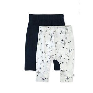 Honest Baby Organic Cotton Footless Harem Pants – Size 12M, 2‑Pack - NWT